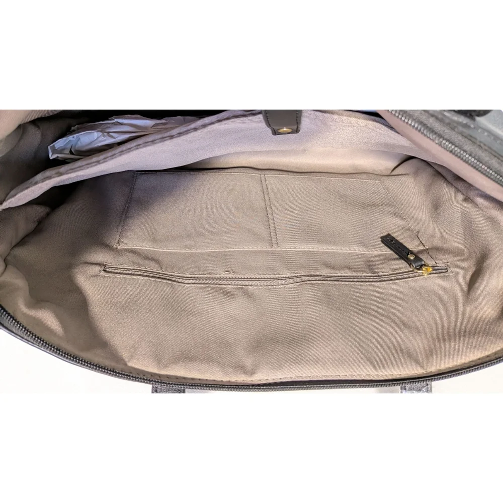 2017 A New Day Chic Laptop Shoulder Bag In Black
